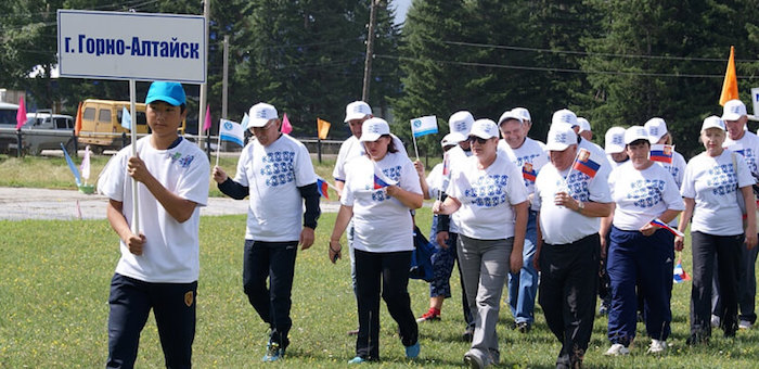 Сборная Горно-Алтайска победила в спартакиаде пожилых граждан